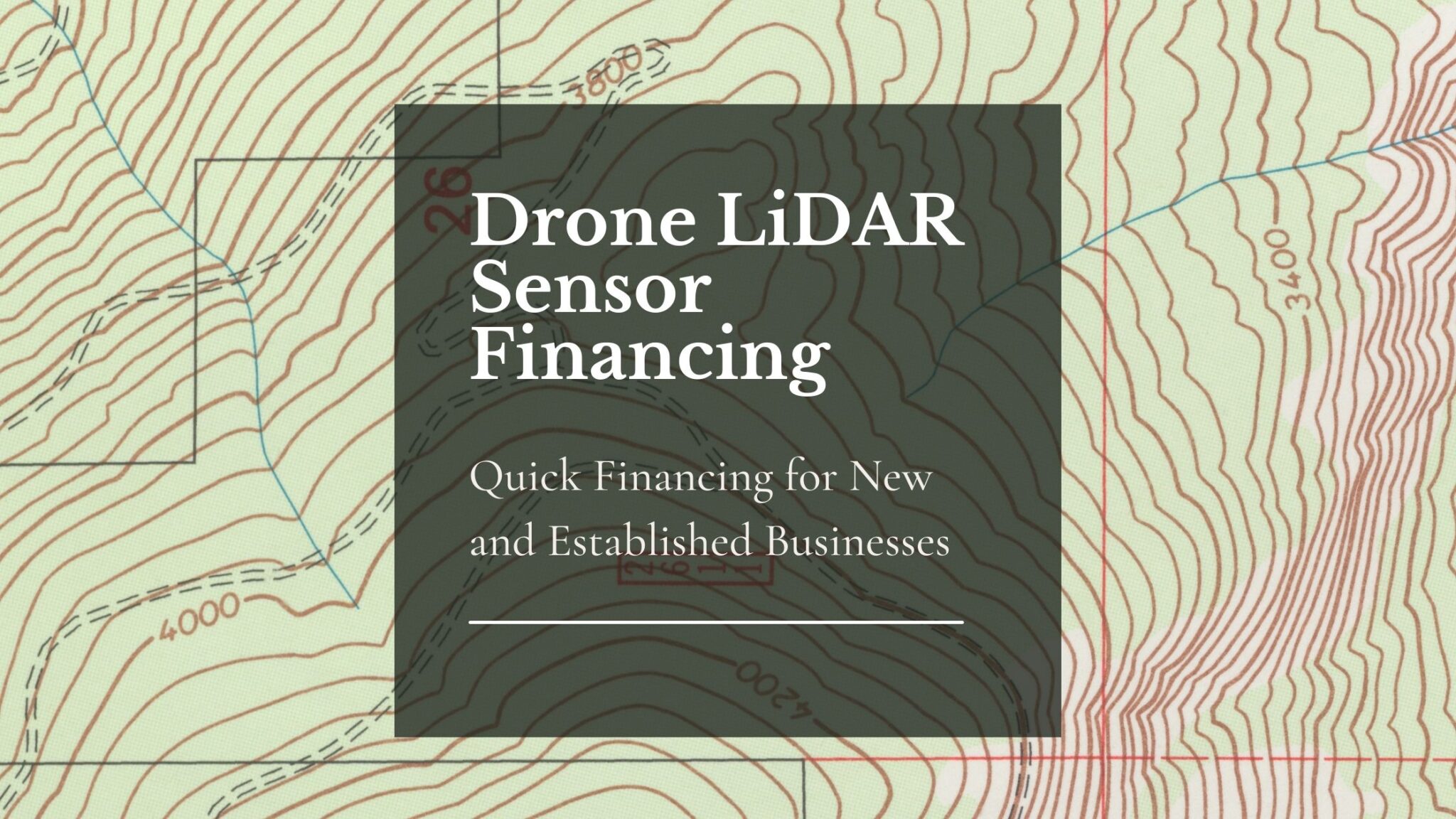 Drone Lidar Sensor Financing And Leasing Bnc Finance
