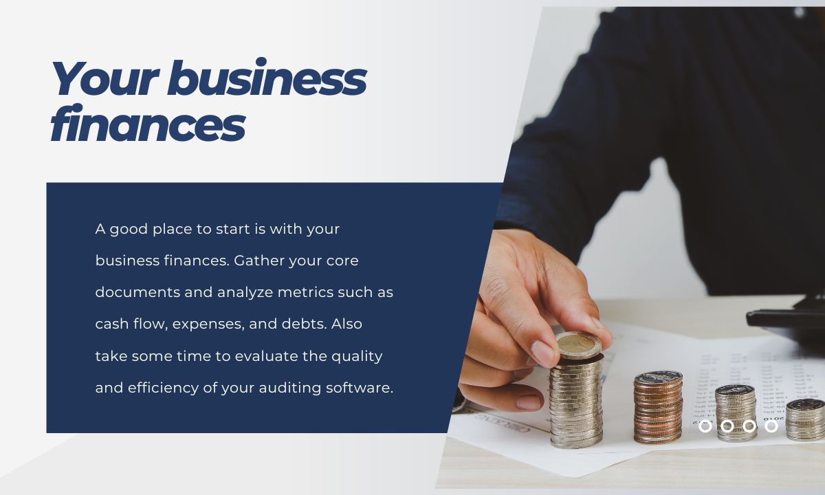 Your business finances.