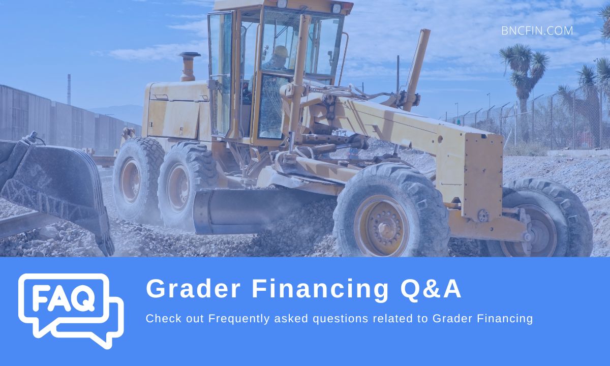 Excavator Financing Q&A