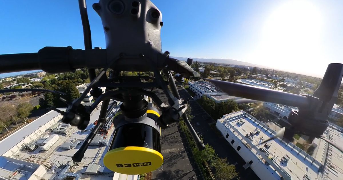 ROCK robotic R3Pro LiDAR Flight