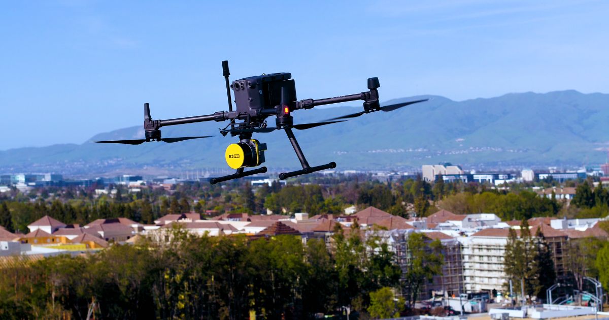 ROCK robotic R3Pro LiDAR Flight