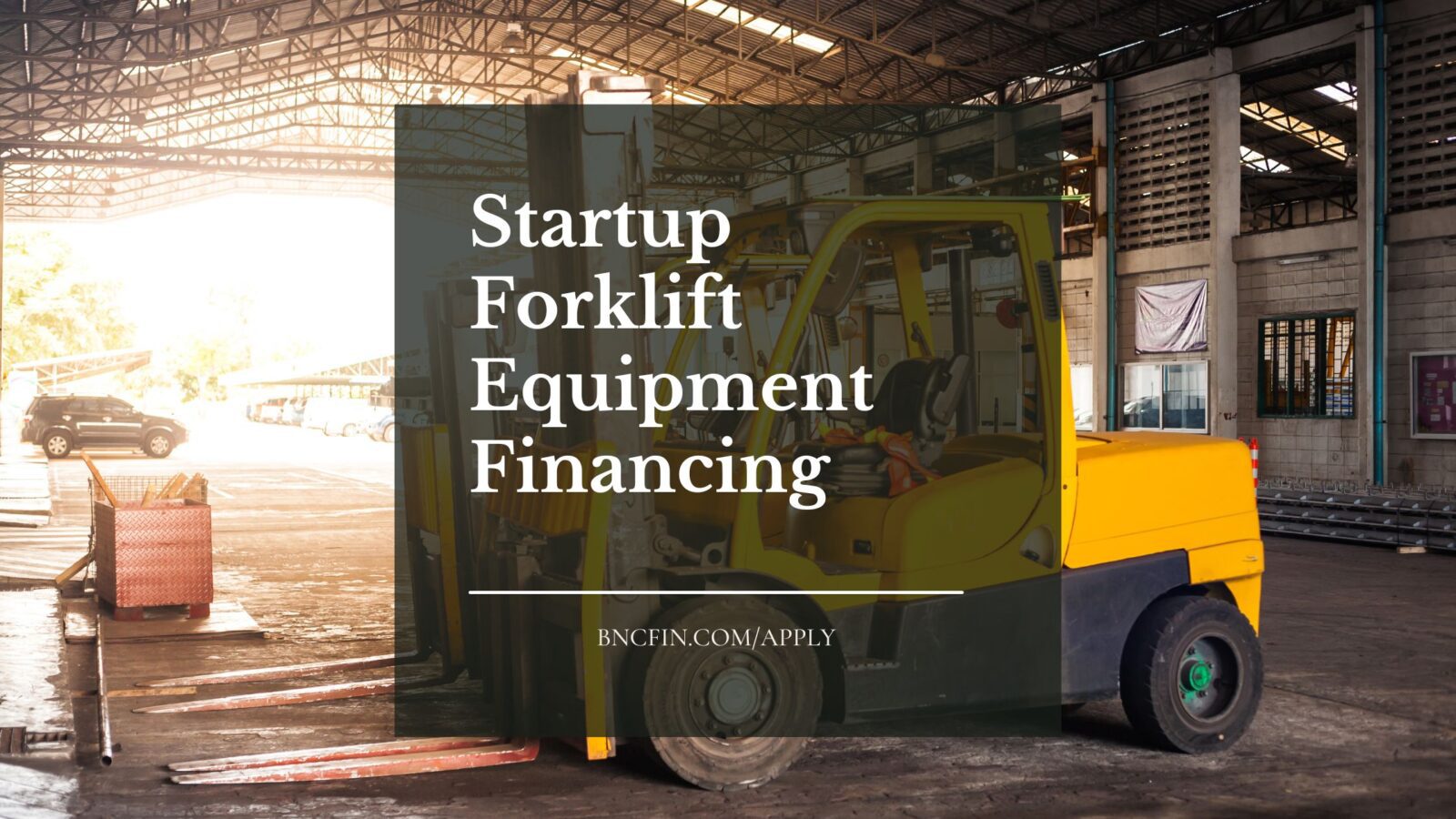 forklift equipment financing