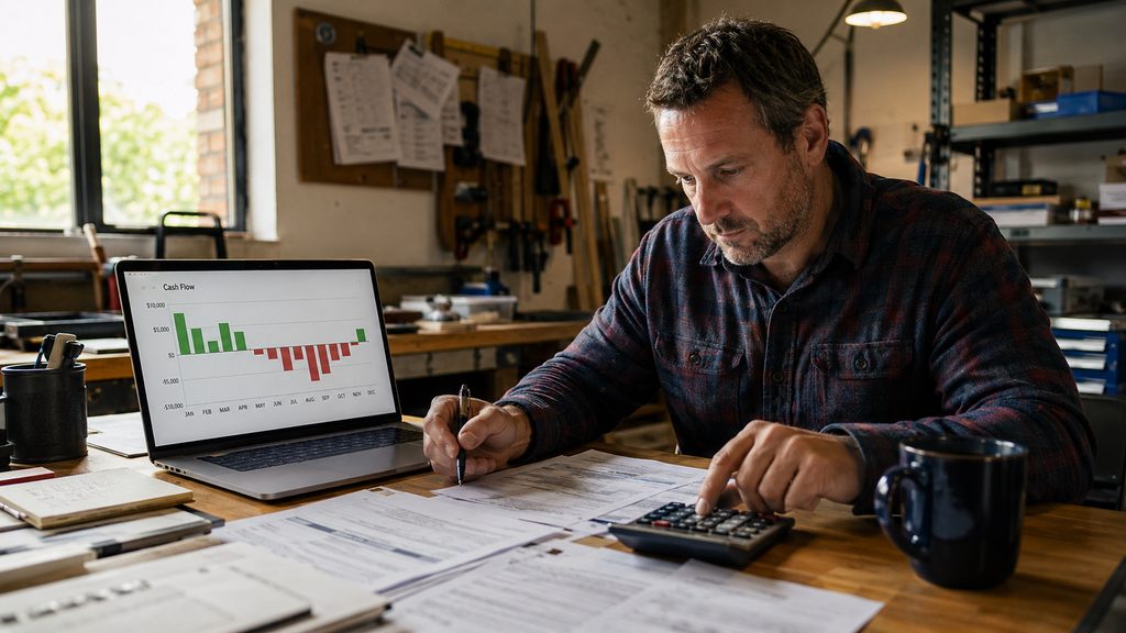 Business owner planning how to preserve working capital during growth