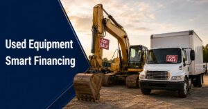 Used equipment financing for business owners buying pre-owned machinery