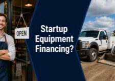New business owner learning how startups can get equipment financing